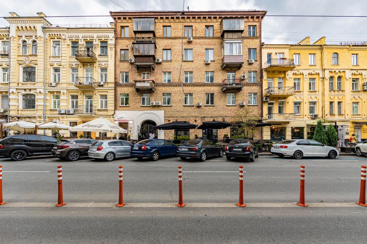2К Квартира На Шота Руставелі, Бессарабка キエフ エクステリア 写真